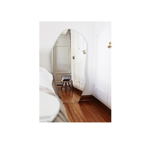 <b>Irregular</b> Asymmetric <b>Mirror</b> Tall <b>Mirror</b> Design Handmade Decorative Aesthetic Wall Hanging - Product Image 1