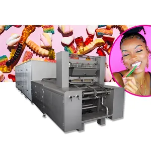 Full automatic soft and hard candies machinery sweet candy making