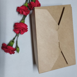 Tablero de marfil ecológico, cajas de papel para ensalada, Material reciclado, laminación mate, solución elegante para servir, marca RecMe, forma de cubo - Product Image 1