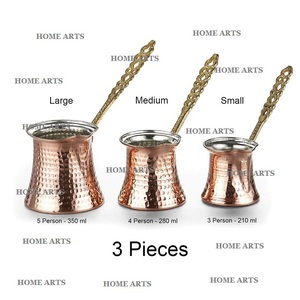 Fancy Design Round Shape Copper <b>Tea</b> Coffee <b>Pot</b> With Brass Handle Greatest Quality <b>Tea</b> Coffee <b>Pot</b> <b>For</b> Hot <b>Sale</b> - Product Image 3