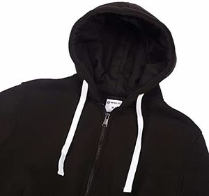 ชุดวอร์มมีฮู้ดแบบหูรูดหนาของผู้ชาย,ชุดวอร์มแบบสวมศีรษะสำหรับฤดูใบไม้ร่วงลำลองหนาสองชิ้นปี2022 - Product Image 6