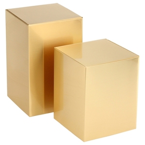 Urnes de crémation en métal de forme cubique en laiton de vente chaude urne adulte en laiton traditionnel en métal solide pour la décoration de service funéraire - Product Image 4
