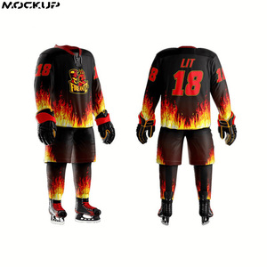 Nuevo Uniforme de Hockey Personalizado Unisex 2025, Talla Grande, Económico, Impresión Digital, Uniforme de Equipo, Precio OEM, Logotipo Personalizado - Product Image 5