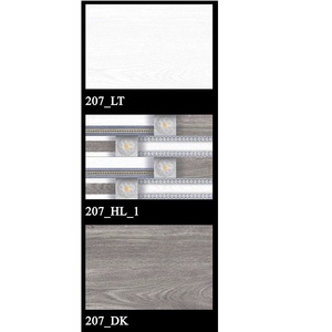 Carreaux muraux numériques en céramique émaillée design floral 300x450mm - Product Image 1