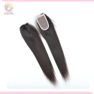 Perruque avec Lace Closure 2x4 Remy, haut de gamme, 100% - Product Image 1