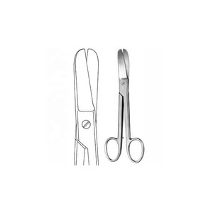Bandage Scissors black plastic ring with autodavable - Product Image 5