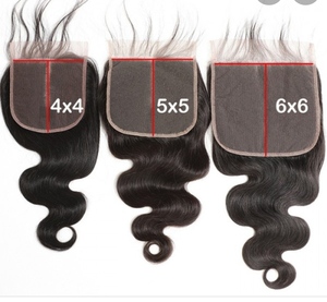 Cierre de encaje suizo, película fina HD de encaje Frontal, transparente, 4x4, 5x5, 6x6, 7x7, 13x4, 13x6 - Product Image 6