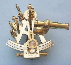 Sextant en laiton nautique allemand pour la navigation des navires Technique en métal poli avec étui de protection en bois Produit de gros - Product Image 4