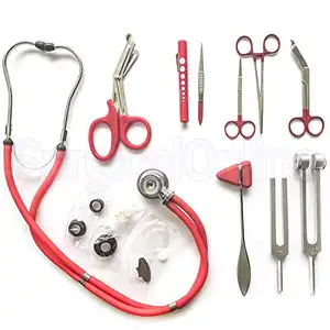9 шт. розовый медицинская аптечка скорой хирургические уход EMS студент парамедик