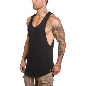Débardeur de gymnastique à col rond pour hommes professionnels Débardeurs de musculation Muscle Singlet avec conception personnalisée - Product Image 1