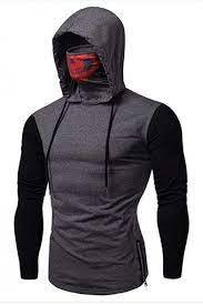 Sudadera con capucha personalizada para hombre, prenda deportiva masculina con estampado de cara con capucha, transpirable, para gimnasio y musculación - Product Image 3