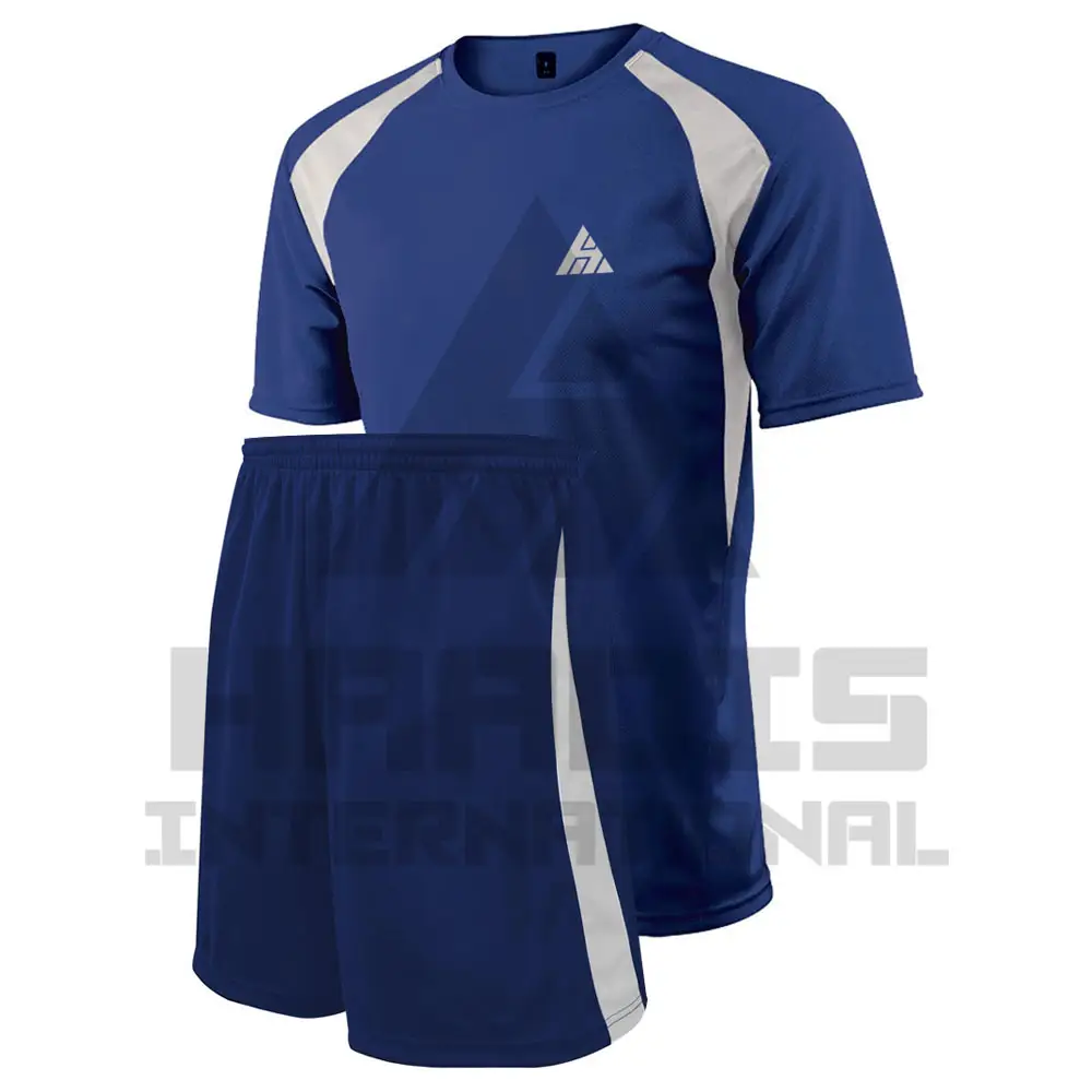 Uniforme de futebol masculina, uniforme de futebol personalizada, conjuntos de manga curta uniforme de futebol de alta qualidade