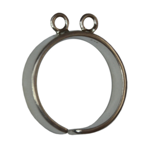 Élégant 925 Sterling Silver Women's Fashion Ring de haute qualité perle chaîne perles composants de bijoux Style de charme élégant - Product Image 1