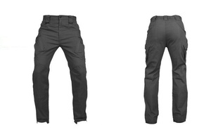 Pantalons de haute qualité pour hommes, grande taille multi-poches Cargo pantalons décontractés OEM brodés à la taille moyenne - Product Image 6