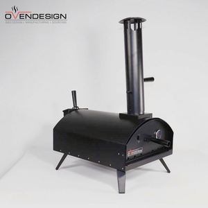 Four à Pizza unique de haute qualité BBQ Grill Excellente isolation Bois de chauffage Four à Pizza Pierre à Pizza Puissance manuelle Extérieur Autoportant - Product Image 2