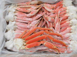 Viande de grappe de crabe des neiges rouge/Jambes de grappe de crabe des neiges de qualité/grappe de crabe des neiges congelé - Product Image 3