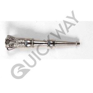 สายคล้องคอแบบสั่งทำพิเศษจาก QUICK WAY INDUSTRIES พร้อมปลายโลหะสีเงิน สายเดี่ยว สำหรับใช้ในพิธีต่างๆ ขายส่ง - Product Image 1