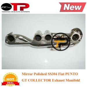 Выхлопная труба OTP для Fiat Punto 1.4GT Tur bo выхлопной коллектор SUS304 с зеркальной полированной поверхностью - Product Image 6