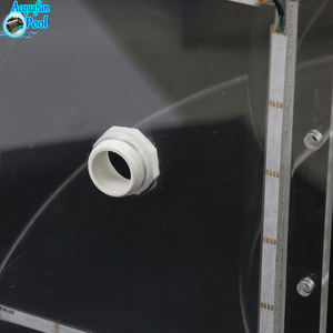 Colorfalls a éclairé le <span class=keywords><strong>rideau</strong></span> mené d'intérieur de cascade de fontaine d'eau de Weir de cascades - Product Image 4