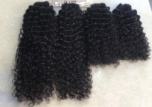 Extensions de cheveux vierges bruts de luxe du Cambodge 8'-30' Ondulation naturelle Sans nœuds Sans perte de cheveux Grade Remy Alignement des cuticules - Product Image 5