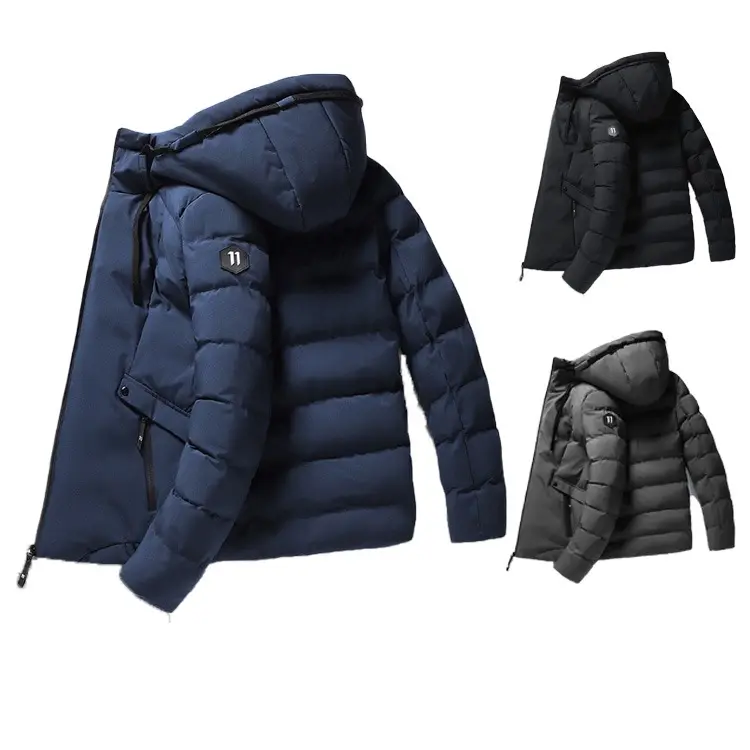 Hot Sale Winter Jackets Men Fashionable Puffer Coat Hooded Down Coat Goose Jacket