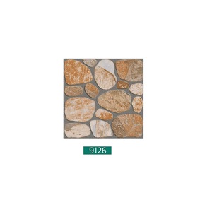 Carrelage en porcelaine rustique mat de couleur blanche unie 40x40cm - Product Image 5