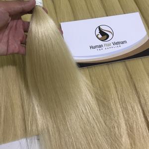 Cheveux vierges à cuticules, Extension de cheveux naturels brésiliens blond russe, vente en gros, 613 - Product Image 4