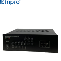 Amplificateur métallique personnalisable INPRO YT-400M avec fonction MP3/FM, puissance de sortie 80W-500W, garantie 3-12 mois, 70V/100V