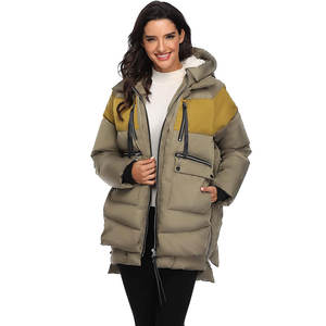 Abrigo largo de invierno para mujer, chaqueta de plumón de pato, diseño a la moda - Product Image 5