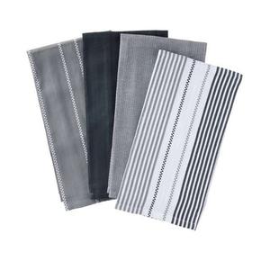 Serviette de cuisine douce en coton de style suspendu certificat GOTS 100% coton biologique pour la cuisine et la salle à manger - Product Image 1