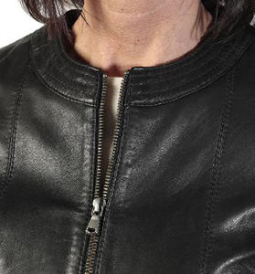2022เสื้อแจ็กเก็ตหนังแท้แฟชั่นใหม่สำหรับผู้หญิง, เสื้อแจ็กเก็ตแขนยาวระบายอากาศได้ดีสำหรับฤดูใบไม้ร่วงและฤดูหนาว - Product Image 3