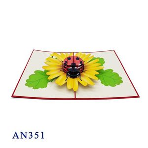 การ์ดป๊อปอัพดีไซน์ใหม่ทำมือกระดาษพิมพ์ออฟเซ็ตสำหรับเป็นของฝากวันเกิดขายส่งซองจดหมายเวียดนาม - Product Image 4