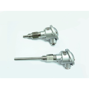 Sensor de temperatura personalizado de acero inoxidable 316.304, resorte termopar cargado - Product Image 1