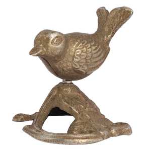 Estatuilla antigua hecha a mano estatua de latón Wren Branch Show con esculturas artísticas piezas de declaración artículos de regalo de decoración - Product Image 1