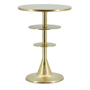 Mesa de metal India al por mayor con diseño moderno y creativo, mesa central lateral elegante hecha a mano, forma personalizada, precio bajo, uso doméstico - Product Image 5