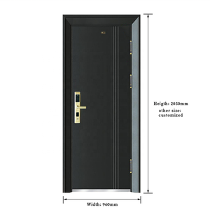 <span class=keywords><strong>Puertas</strong></span> de Casa de acero inoxidable de entrada de seguridad clasificada contra incendios interior comercial de China <span class=keywords><strong>y</strong></span> diseño de <span class=keywords><strong>ventanas</strong></span> con cerradura inteligente - Product Image 3
