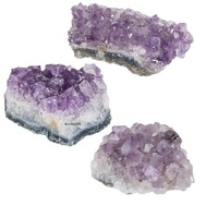 Cristal d'améthyste naturelle pierre de guérison grande grappe de quartz géode d'améthyste acheter chez N H AGATE