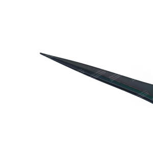 Pinzas de extensión de pestañas con revestimiento de plasma de acero inoxidable tipo A púrpura Sharpinst con embalaje de bolsa - Product Image 4