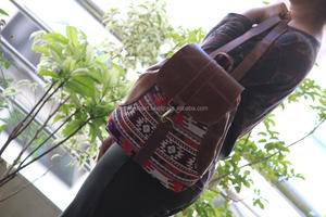 Gran oferta, mochila hecha a mano de cuero Jacquard, mochila de cuero Real, Unisex, multiusos, nuevo diseño, bolsa, producto a granel al por mayor - Product Image 2