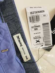 Vêtements en surplus, marques authentiques, pantalons chino en twill pour femmes, décontractés, respirants, coupe droite, coton, bureau, mi-hauteur, plat - Product Image 5