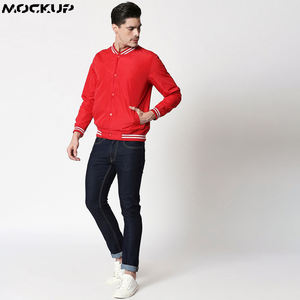 Veste universitaire en laine pour homme de qualité supérieure, manches en cuir, broderie personnalisée de haute qualité, veste streetwear d'hiver - Product Image 5