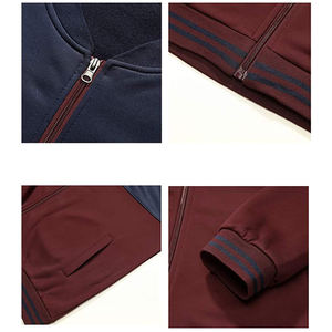 Sweat-shirt ajusté de sport pour hommes à capuche zippée de haute qualité survêtement pour hommes en gros survêtement de maternité à capuche avec fermeture éclair - Product Image 5