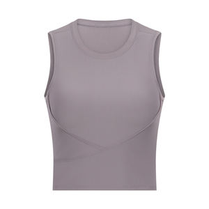 Camiseta sin mangas de entrenamiento para mujer, top de gimnasio para fitness - Product Image 4