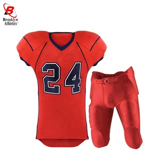 Uniforme de Football pour jeunes garçons, maillot d'équipe surdimensionné pour ballon américain - Product Image 6
