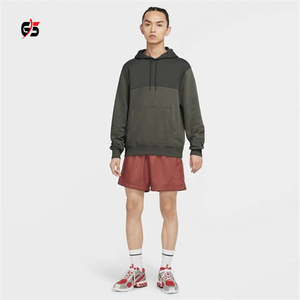 Pull à capuche 100% coton pour hommes, sweat-shirt chaud, en molleton, à porter au quotidien, décontracté, manches longues, Logo personnalisé imprimé, hiver - Product Image 5
