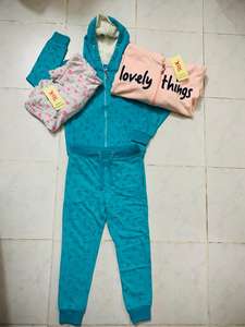 Kpop-pantalon en coton de marque pour enfants, sweat à capuche, manches longues, avec fermeture éclair, taille pâques pour garçons, Lot du Bangladesh, 100% - Product Image 2