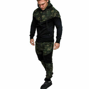 Vêtements de sport d'hiver respirants pour hommes en gros, survêtement de yoga, personnalisable, 100% coton, uni, léger, personnalisé - Product Image 5