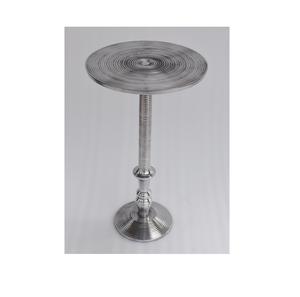 ตกแต่งบ้านห้องนั่งเล่นห้องนอนโต๊ะกาแฟหินอ่อนโต๊ะกลมโต๊ะข้างทันสมัยพร้อมสีเงิน - Product Image 1