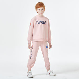 Chándal de lana para niños, conjunto de invierno de alta calidad, ropa de calle, chándal, OEM, venta al por mayor - Product Image 4
