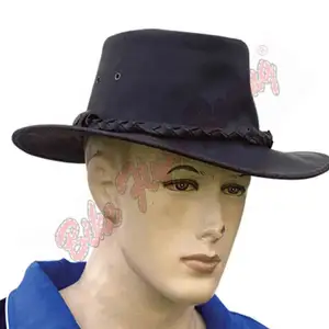 Uomo su misura occidentale cappello da cowboy in pelle di nuovo disegno cowboy